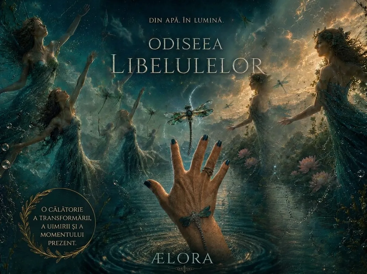 Odiseea Libelulelor — coperta cărții