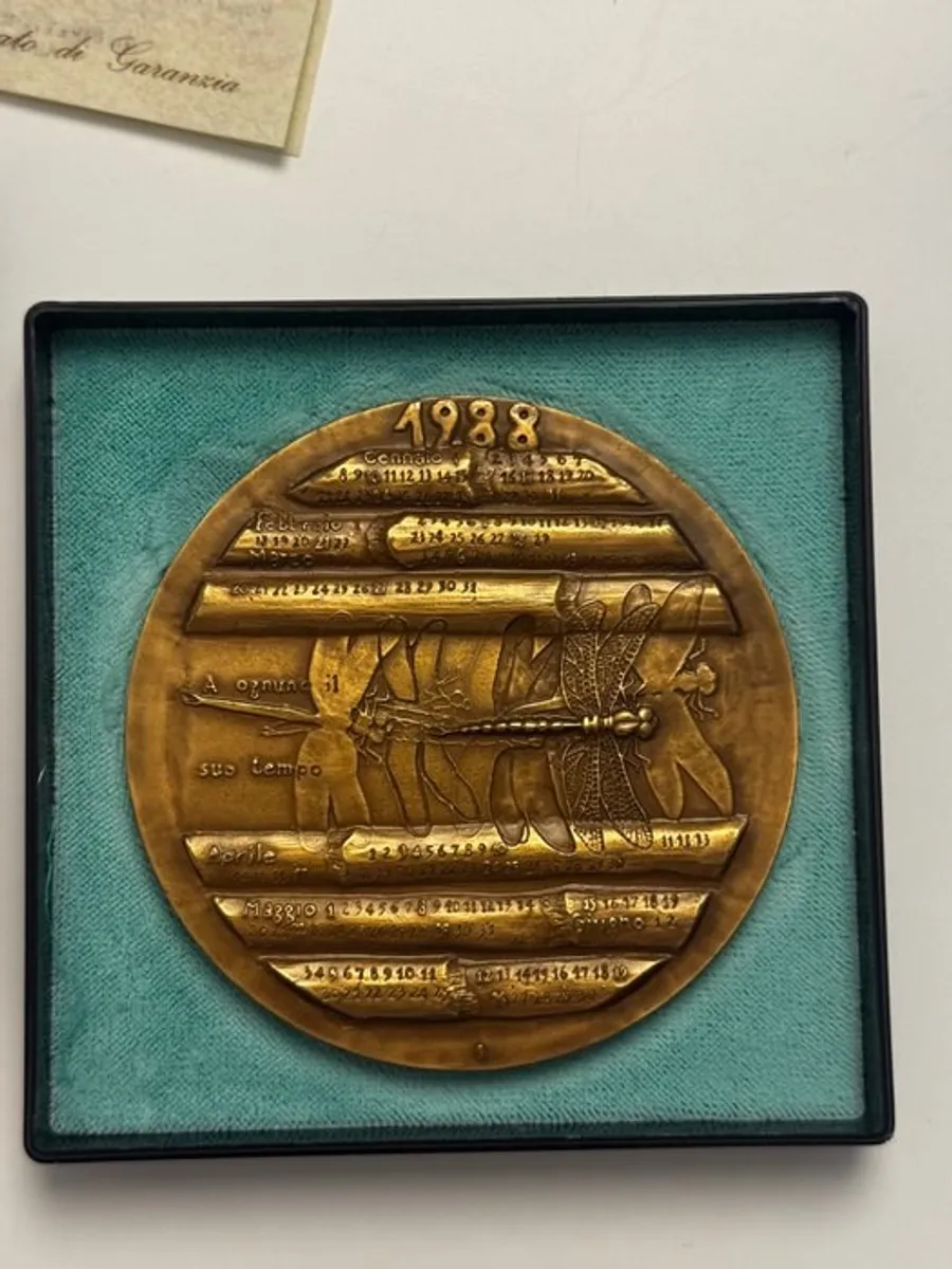 Calendario — Calendar medal 1988, bronze — Istituto Poligrafico e Zecca dello Stato (2/4)
