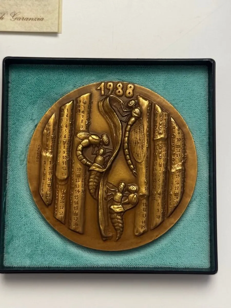Calendario — Calendar medal 1988, bronze — Istituto Poligrafico e Zecca dello Stato (3/4)