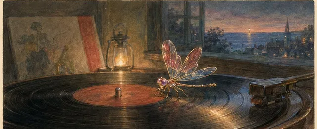 Dragonfly — Joe Hisaishi — Kiki's Delivery Service Image Album, LP japonez original (Studio Ghibli Records)